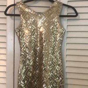 Blush Us Angels Sequin Sheath Dress - Girls 8